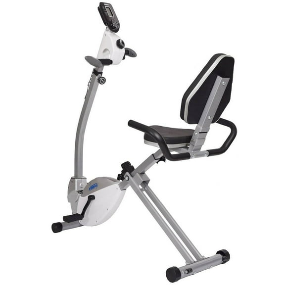 Stamina Recumbent Exercise Bike with Upper Body Exerciser, 250 lb. Weight Limit