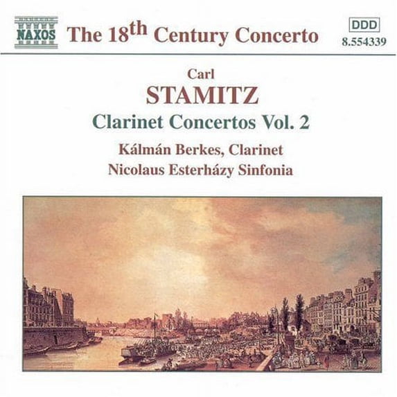 Stamitz / Berkes / Esterhazy - Clarinet Concertos 2 - Music & Performance - CD