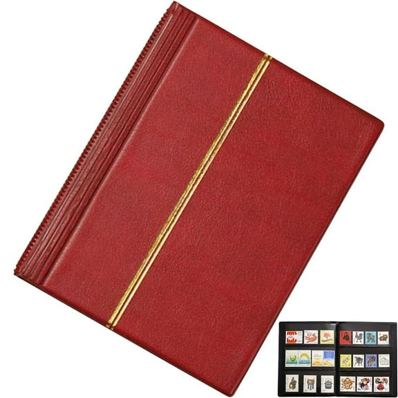 Stamp Album 20 Sheets Stamps Collection Album Empty Stamps Storage Collection Organise Album Collection Storage Folder
