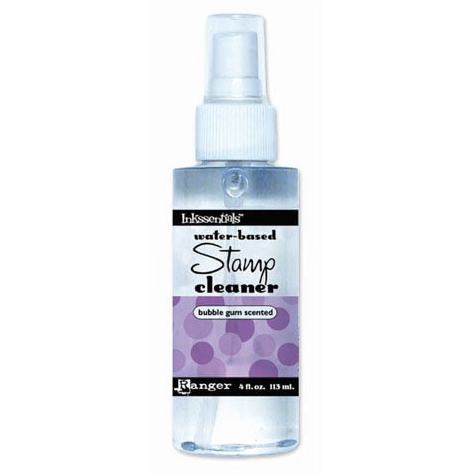 Stamp Cleaner Spray 4Oz Water Based Cleans Water Based Ink - Walmart.com