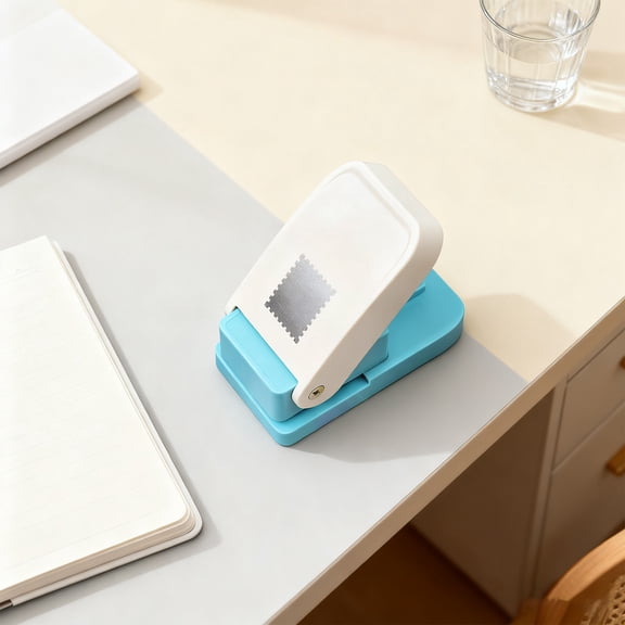 Stamp Edge Paper Punch Craft Puncher Ergonomic Manual Hole Punch Tool for Scrapbooking Card Making Journaling and DIY Crafts
