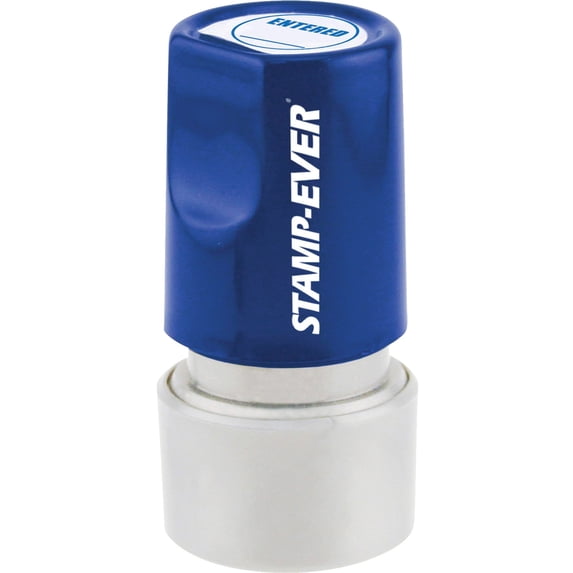 Stamp-Ever Pre-inked Entered Round Stamp