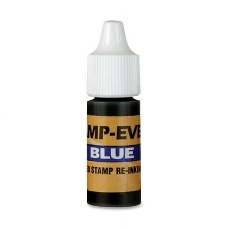 Stamp-Ever, USS5029, Pre-inked Stamp Ink Refill, 1 Each, Blue