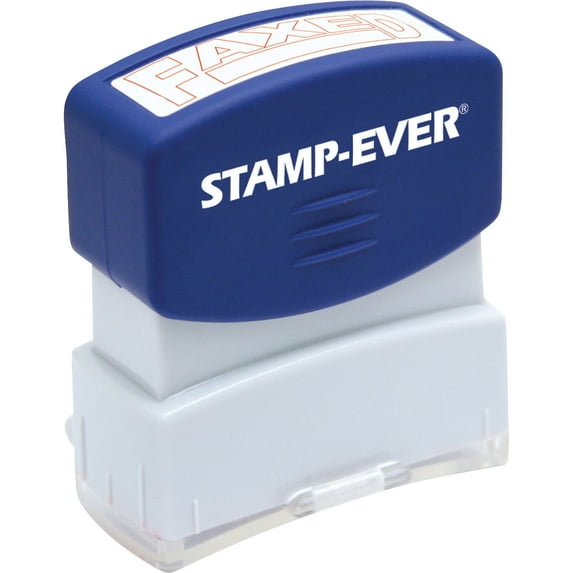 Stamp-Ever, USS5952, Pre-Inked Red Faxed Stamp, 1 Each