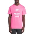 thumbnail image 1 of Notary Support Cancer Awareness T-Shirt – “Stamp Out Cancer - Notaries Supporting the Fight” 100% Cotton Unisex Tee, Charity Shirt, 1 of 1