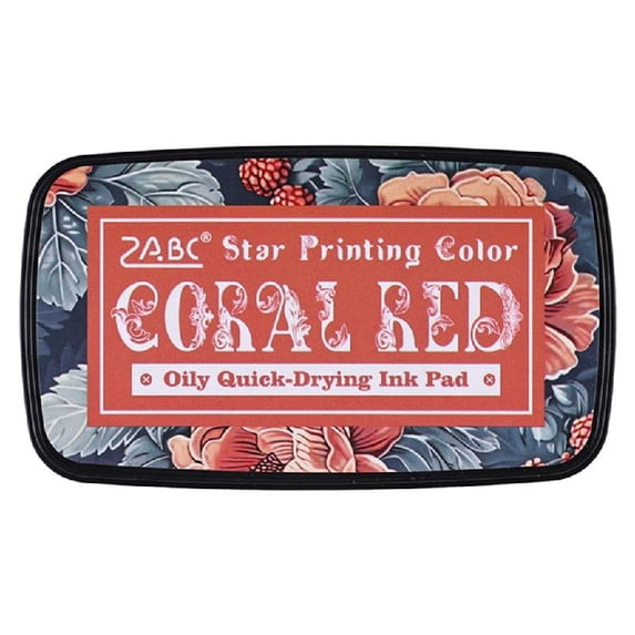 Stamp Pad Assorted Color for Journaling and Scrapbooking Traditional Ink Color, Oil Based Ink Pad Washable Craft Ink Pad