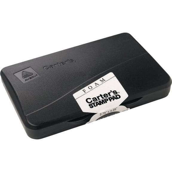 Avery Stamp Ink Pad - Black, Multicolor - 1 Piece
