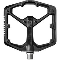 Stamp Pedals Large - Black / Silver Pins
