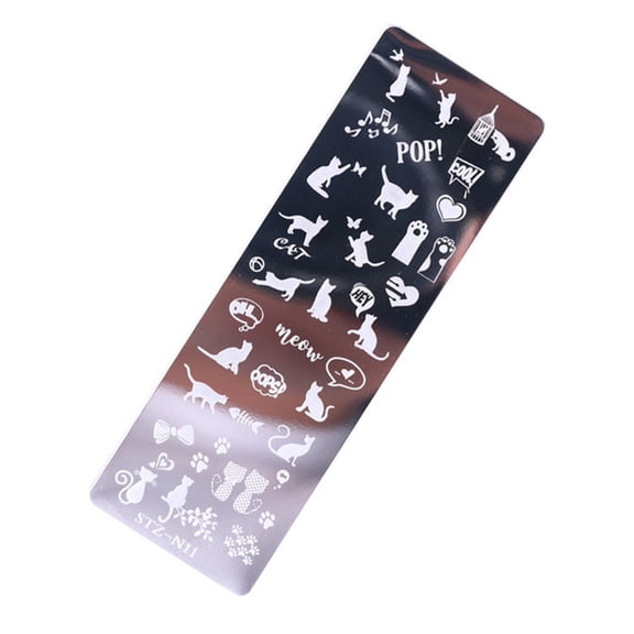 Stamp Plates Nails Art Stamping Plates Flower Plate Template-Image Plate for Art Designs