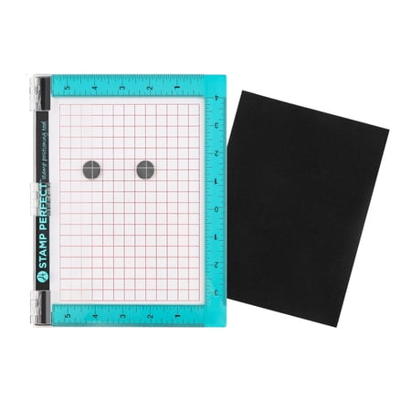 Stamp Positioning Tool - 9x7.2 inch Stamping Platform for Perfect Cardmaking,Layering & Precise Impressions