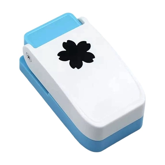 Stamp Puncher Large Square Postage Stamp Punch |Stamp Hole Puncher| Scalloped Rectangle Lever Action Paper Punches for Crafting Scrapbooking DIY Card Making Arts Crafts Supplies(A)