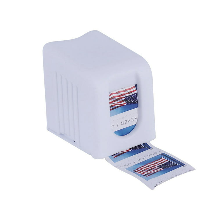 Postage Stamp Dispenser for a Roll of 100 Stamps