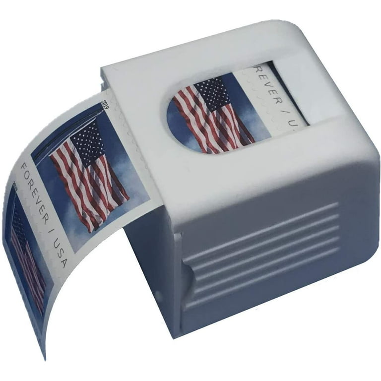 Stamp Roll Dispenser - Postage Stamp Dispenser for Home or Office