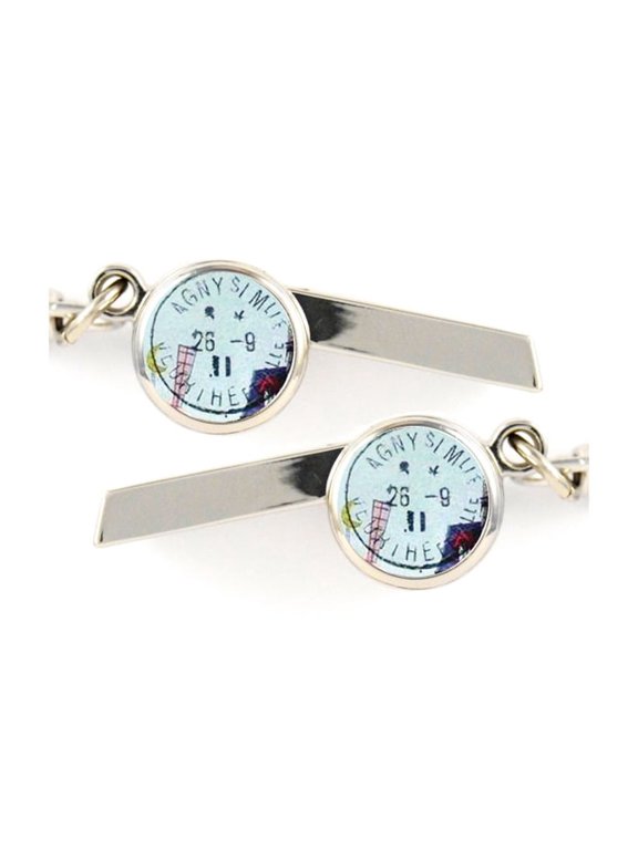Stamp Safety Whistle Keychain