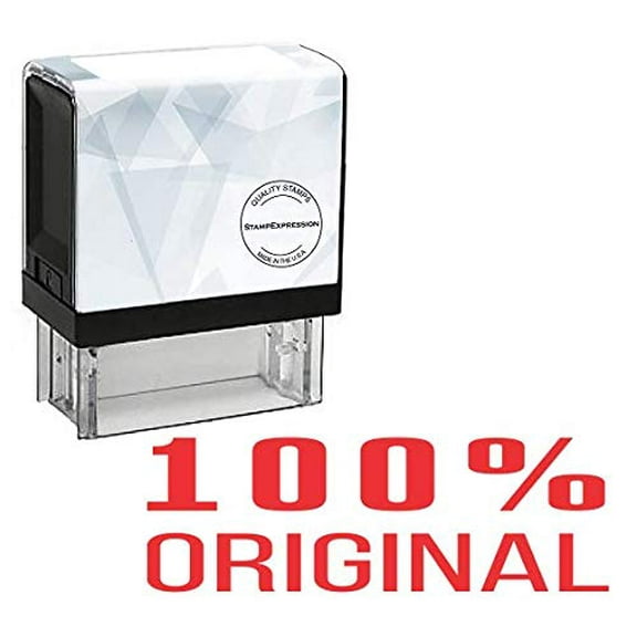 StampExpression - 100% Original Office Self Inking Rubber Stamp - Red Ink (A-5836)