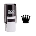 thumbnail image 1 of StampExpression - Bold Black Queen Chess Piece Crown Self Inking Rubber Stamp - Black Ink (W-6387), 1 of 4