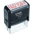 thumbnail image 1 of StampExpression - Certified True Copy Office Self Inking Rubber Stamp - Red Ink (A-5101), 1 of 4