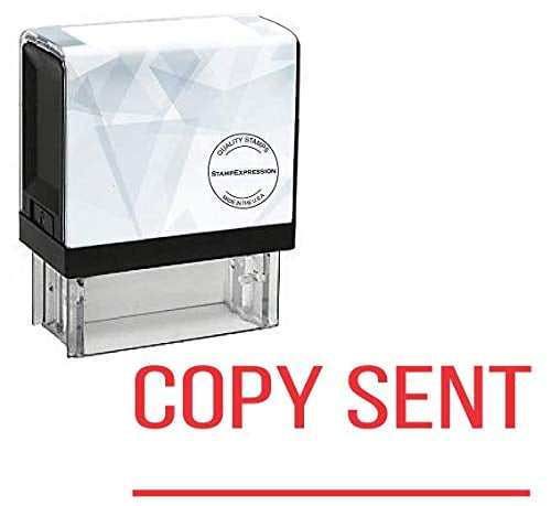 StampExpression - Copy Sent with Line On with Line Office Self Inking ...
