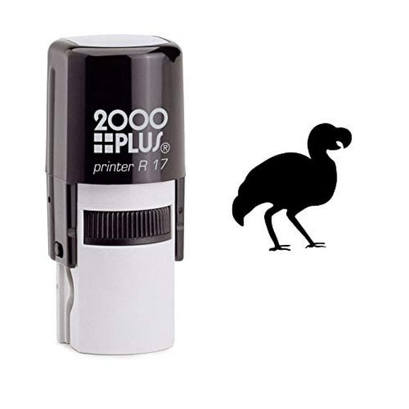 StampExpression - Dodo Bird Self Inking Rubber Stamp - Black Ink (W-6773)