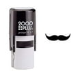 thumbnail image 1 of StampExpression - English Mustache Self Inking Rubber Stamp - Black Ink (W-6712), 1 of 4