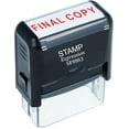 thumbnail image 1 of StampExpression - Final Copy Office Self Inking Rubber Stamp - Red Ink (A-5521), 1 of 4