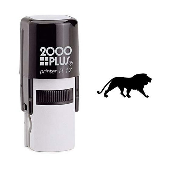 StampExpression - King Lion Self Inking Rubber Stamp - Black Ink (W-6870)