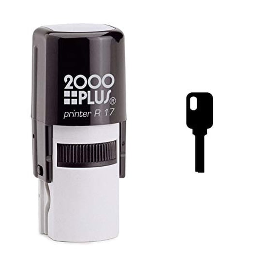 StampExpression - Modern Key Self Inking Rubber Stamp - Black Ink (W-6633)