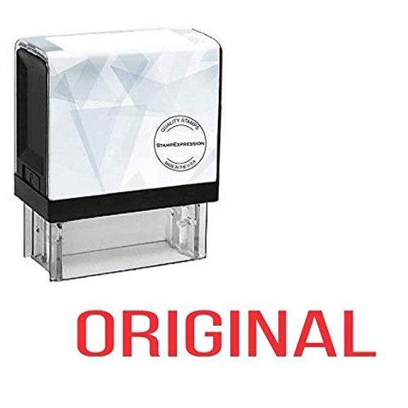 StampExpression - Original Office Self Inking Rubber Stamp - Red Ink (A-5337)