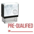 thumbnail image 1 of StampExpression - PRE-Qualified On with Line Office Self Inking Rubber Stamp - Red Ink (A-5802), 1 of 4