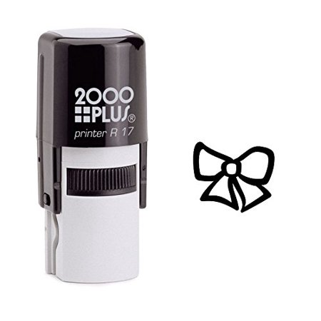 StampExpression - Ribbon Outline Self Inking Rubber Stamp - Black Ink (W-6280)