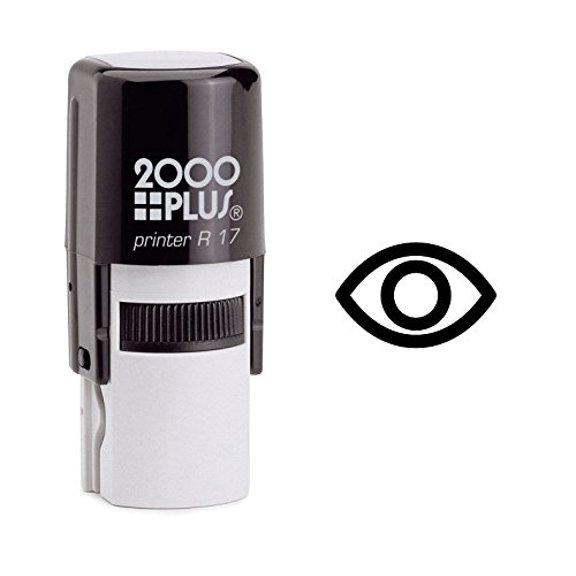 StampExpression - Single Eye Self Inking Rubber Stamp - Black Ink (W-6301)