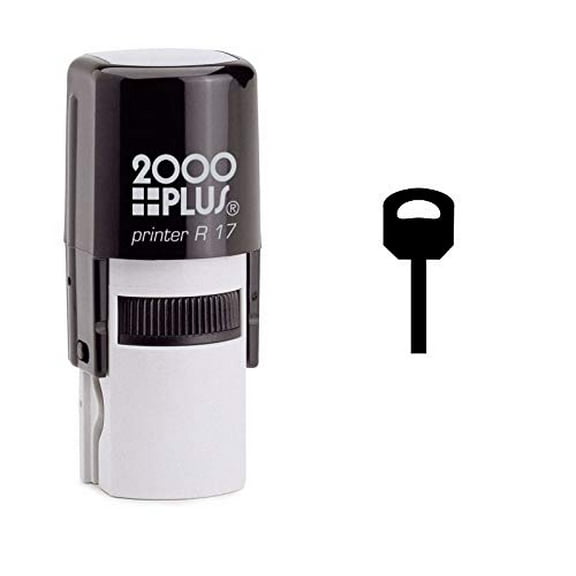 StampExpression - Standard Key Self Inking Rubber Stamp - Black Ink (W-6629)