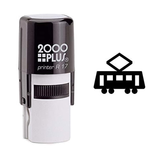 StampExpression - Tram Urban Rail Transit - Black Ink (W-6956)
