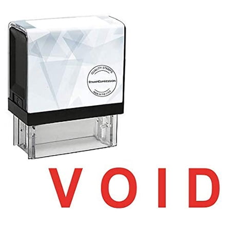 StampExpression - Void Office Self Inking Rubber Stamp - Red Ink (A-5059)