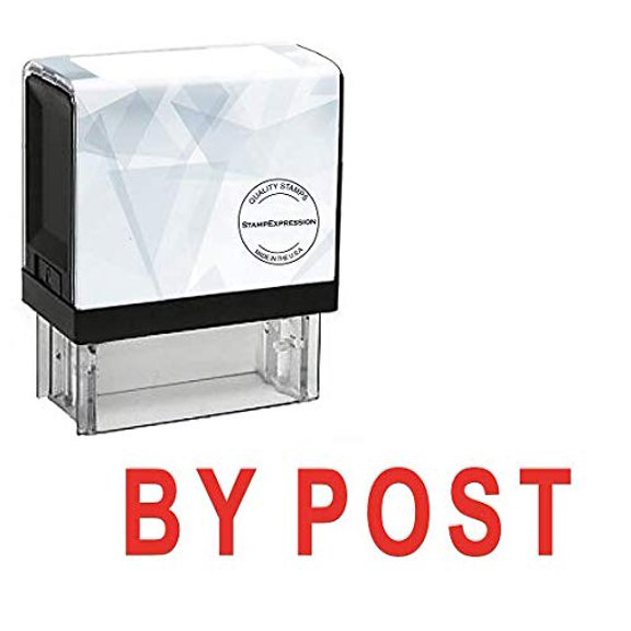 StampExpression - by Post Office Self Inking Rubber Stamp - Red Ink (A-5096)