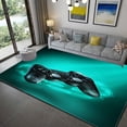 thumbnail image 1 of Stampa 3D Controller di gioco tappeto per soggiorno decorazioni per la casa camera da letto comodino grande giocatore ragazzi Area di gioco tappeto tappetino antiscivolo, 1 of 5