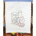 thumbnail image 1 of Stamped Baby Quilt Top 36''X50''-Train, 1 of 1