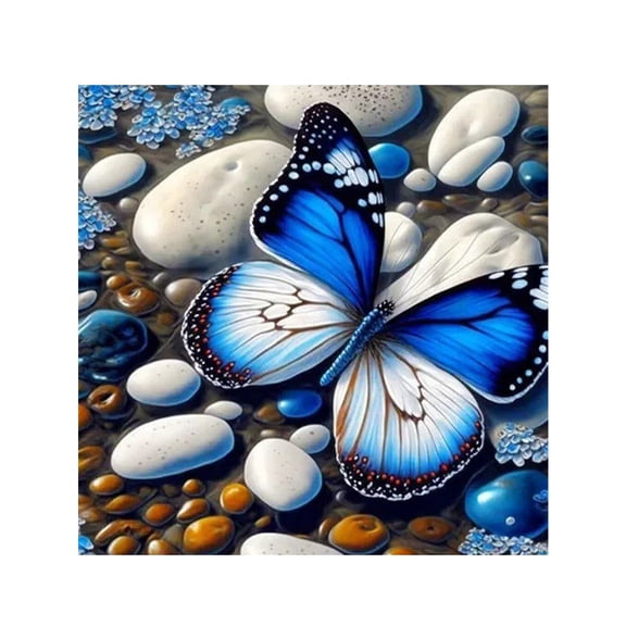 Stamped Embroidery Kit For Adults Beginners DIY Printed Patterns Full Range Arts Crafts Stone Themed Needlework Set