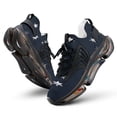 thumbnail image 1 of Stamped Star Walking Shoes for Men Woman Lightweight Tennis Fashion Elastic Sports Shoes Cushion Basketball Shoes, 1 of 7