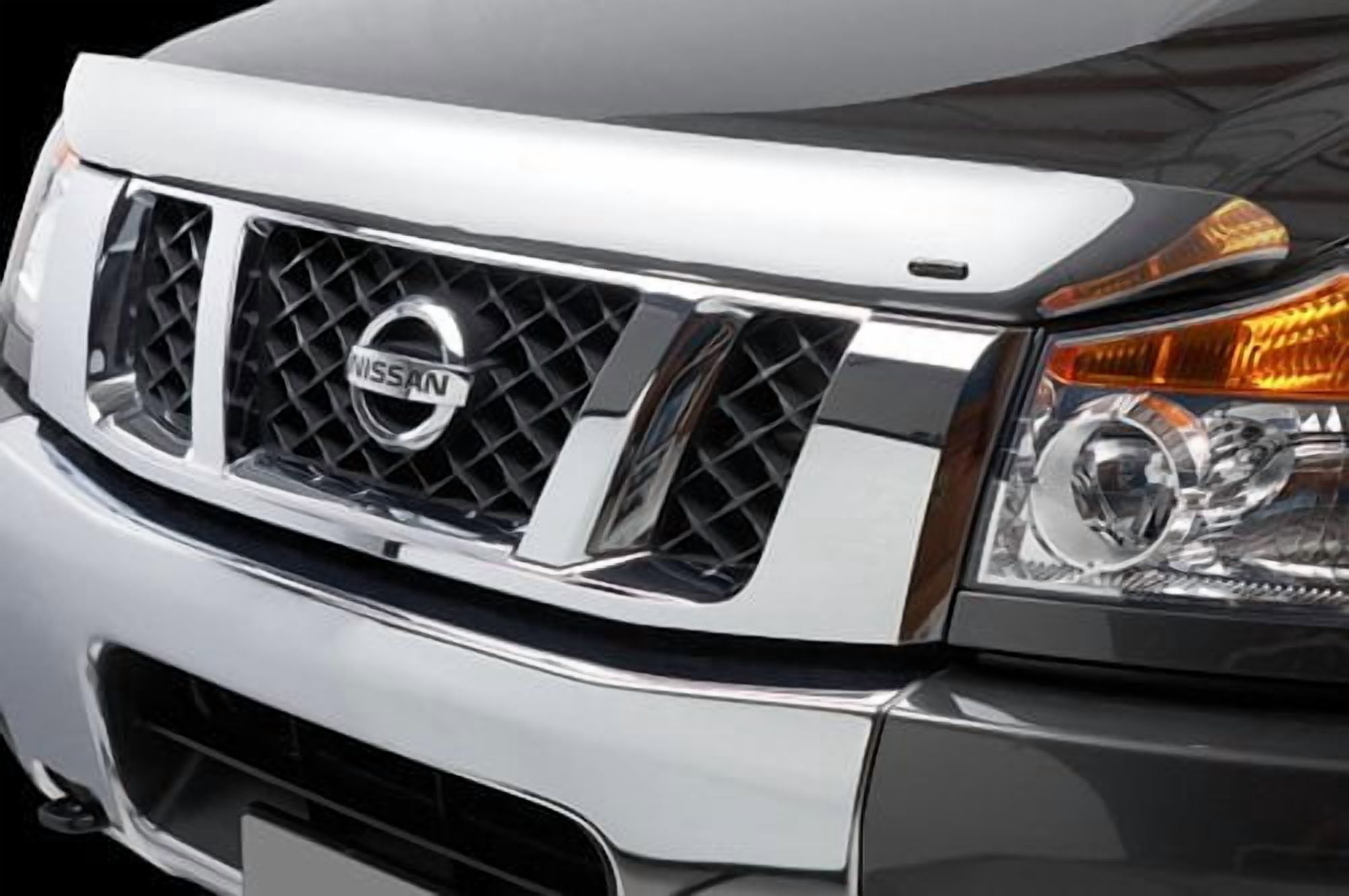 Stampede 34118 Vigilante Premium Chrome Hood Protector Fits select ...