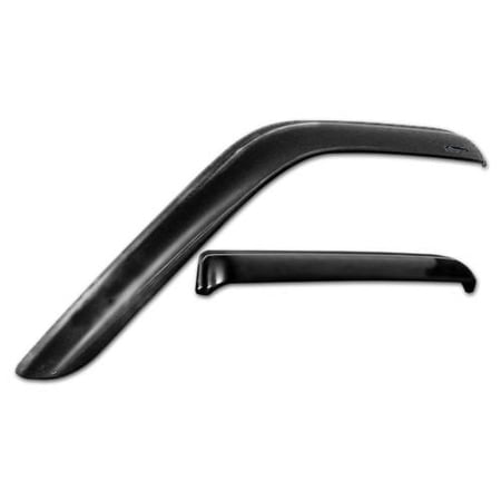 Stampede 6253-2 Tape-Onz Sidewind Deflector for RAM 4-Door (Smoke) Fits select: 2013-2018 RAM 1500, 2009-2012 DODGE RAM 1500