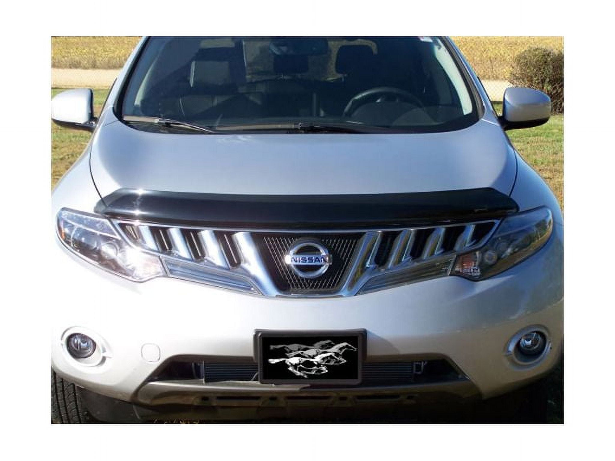 Stampede | Vigilante Hood Protector - High Profile / Smoke | 2009-2014 Nissan Murano | 2417-2