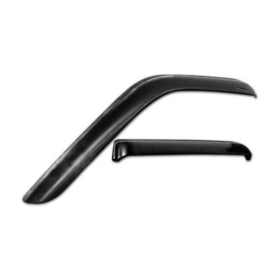 Stampede by RealTruck Snap-Inz Sidewind Deflectors Compatible with 2017-2023 Ford F-150 SuperCab-Smoke, 4 Pc. |41060-2