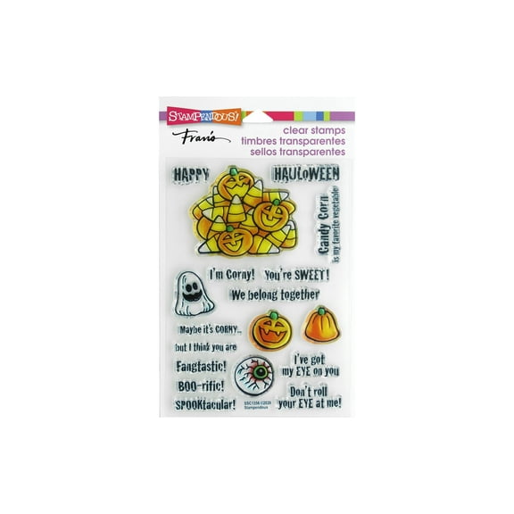 Stampendous Clear Stamp Fran's Corny Sweets