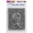 thumbnail image 1 of Stampendous Cling Stamp-Cardinal Frame, 1 of 4