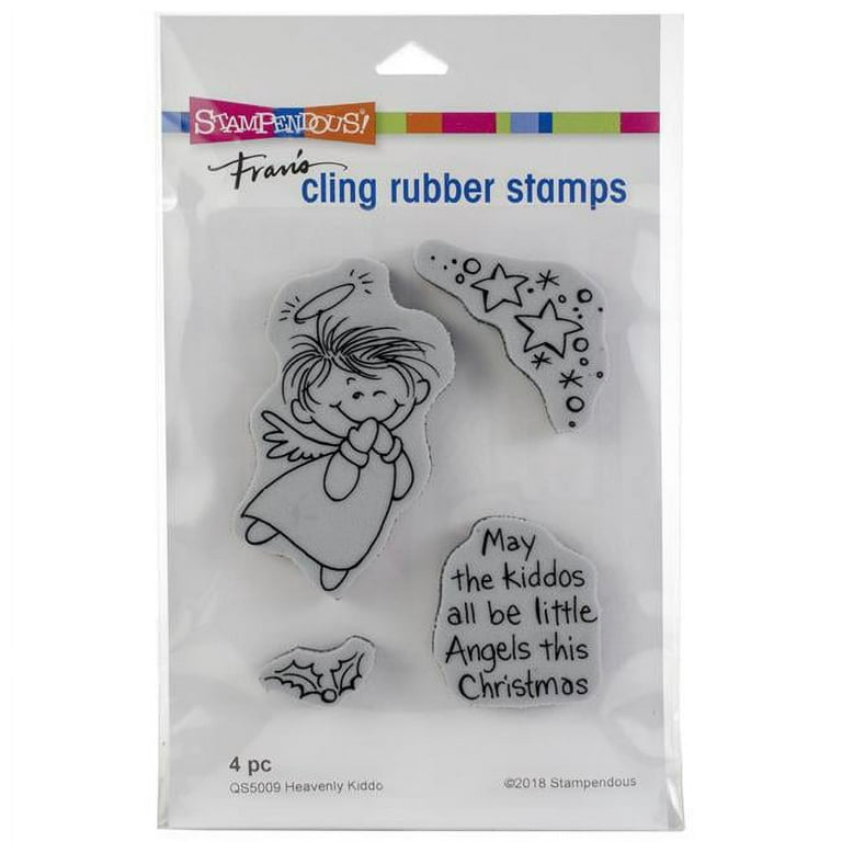 Stampendous Cling Stamp -Heavenly Kiddo 
