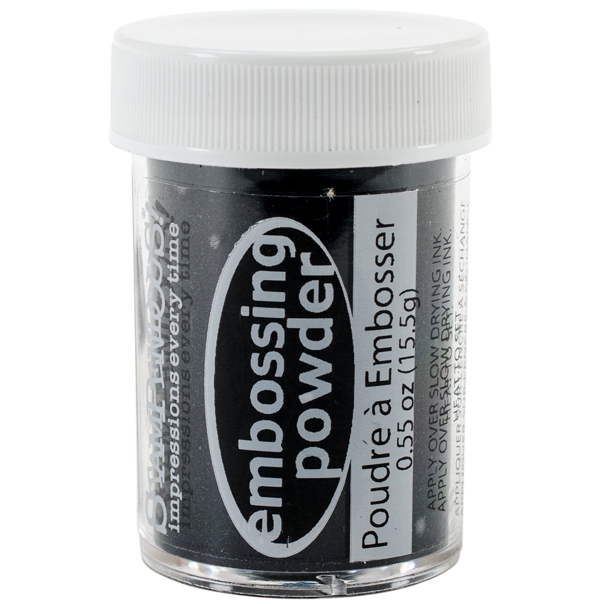 Stampendous Detail Embossing Powder .5 Ounce-Black Opaque - Walmart.com