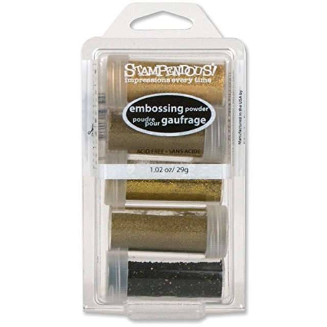 Stampendous Embossing Powder Kit, 5pk