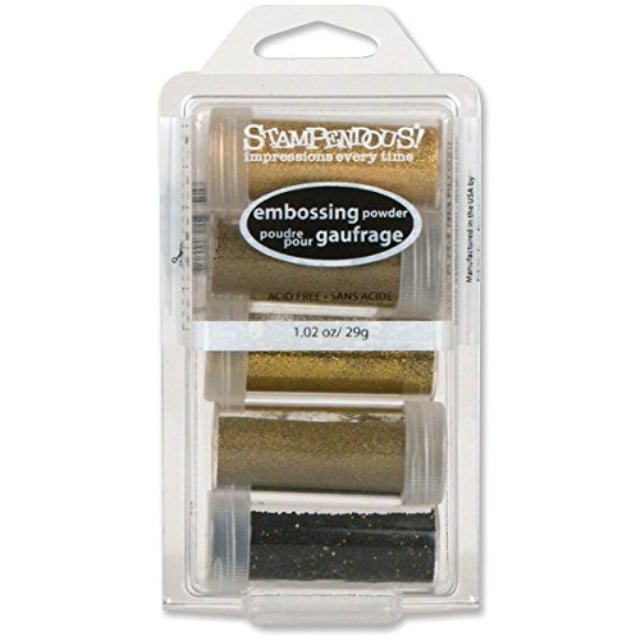 Stampendous Embossing Powder Kit, 5pk