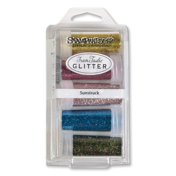 Stampendous FranTastic Ultra Fine Glitter Kit-Sunstruck